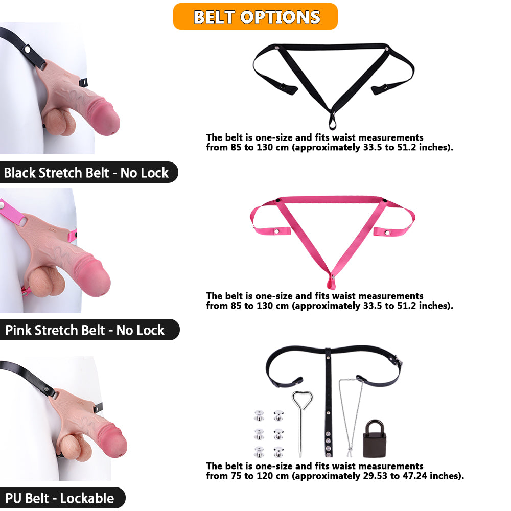 Wearable Penis Male Chastity Pants - Maxi Size | AS064