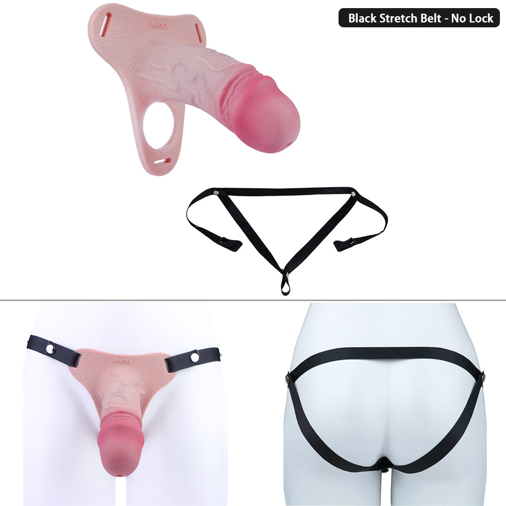 Wearable Penis Male Chastity Pants - Maxi Size | AS064
