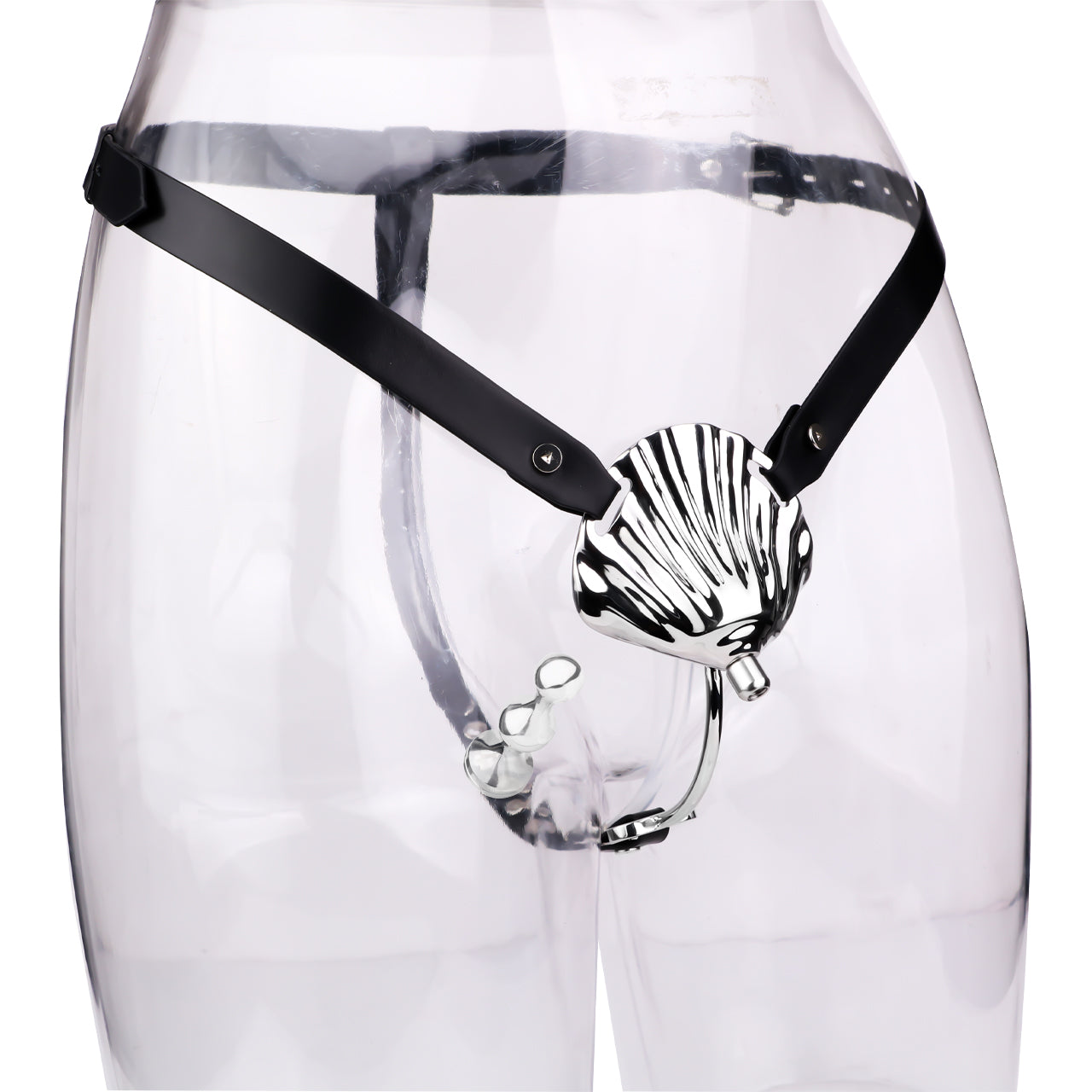 Wearable Metal Shell Invisible Chastity Cage