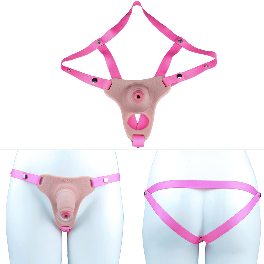 Wearable Penis Male Chastity Pants - Nano Size | AS061