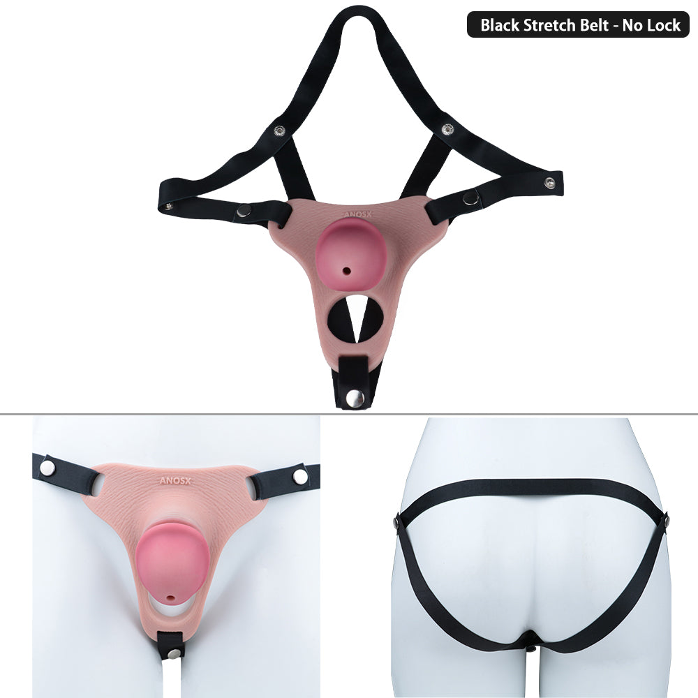 Wearable Penis Male Chastity Pants - Standard Size | AS063