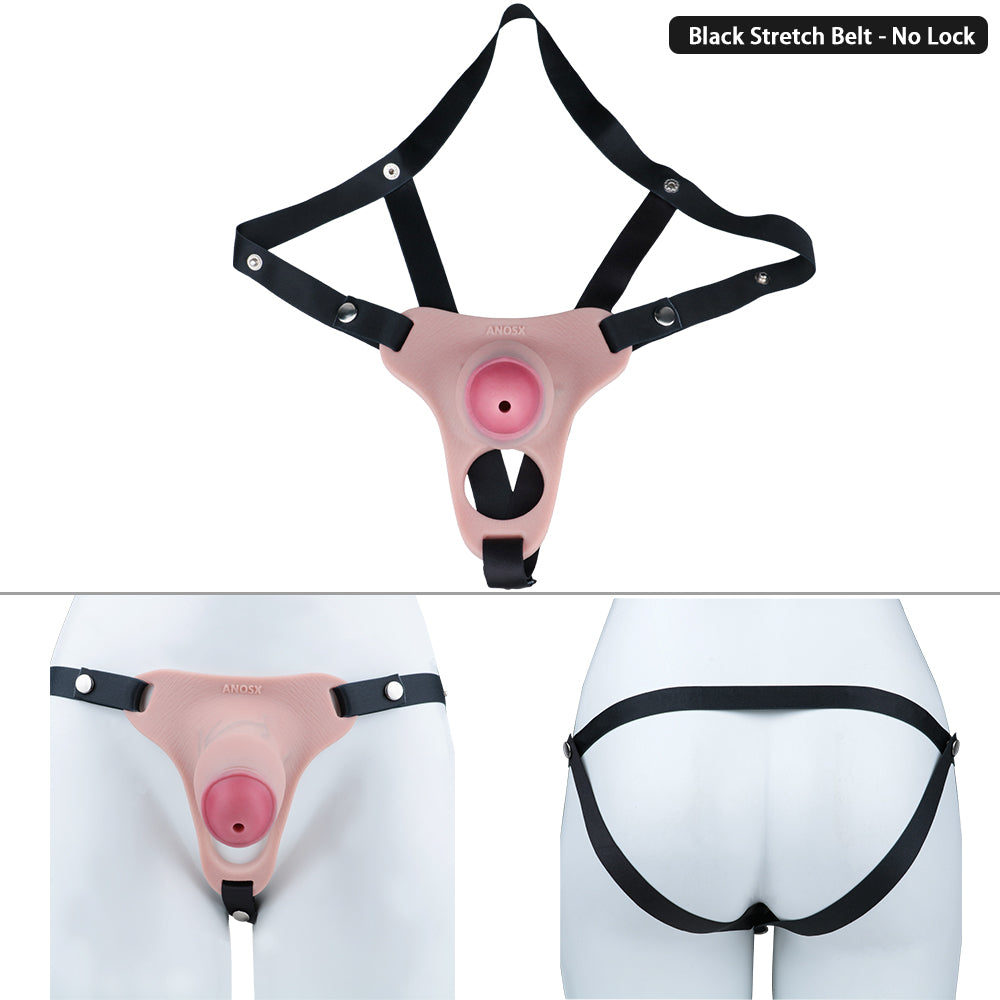 Wearable Penis Male Chastity Pants - Small Size