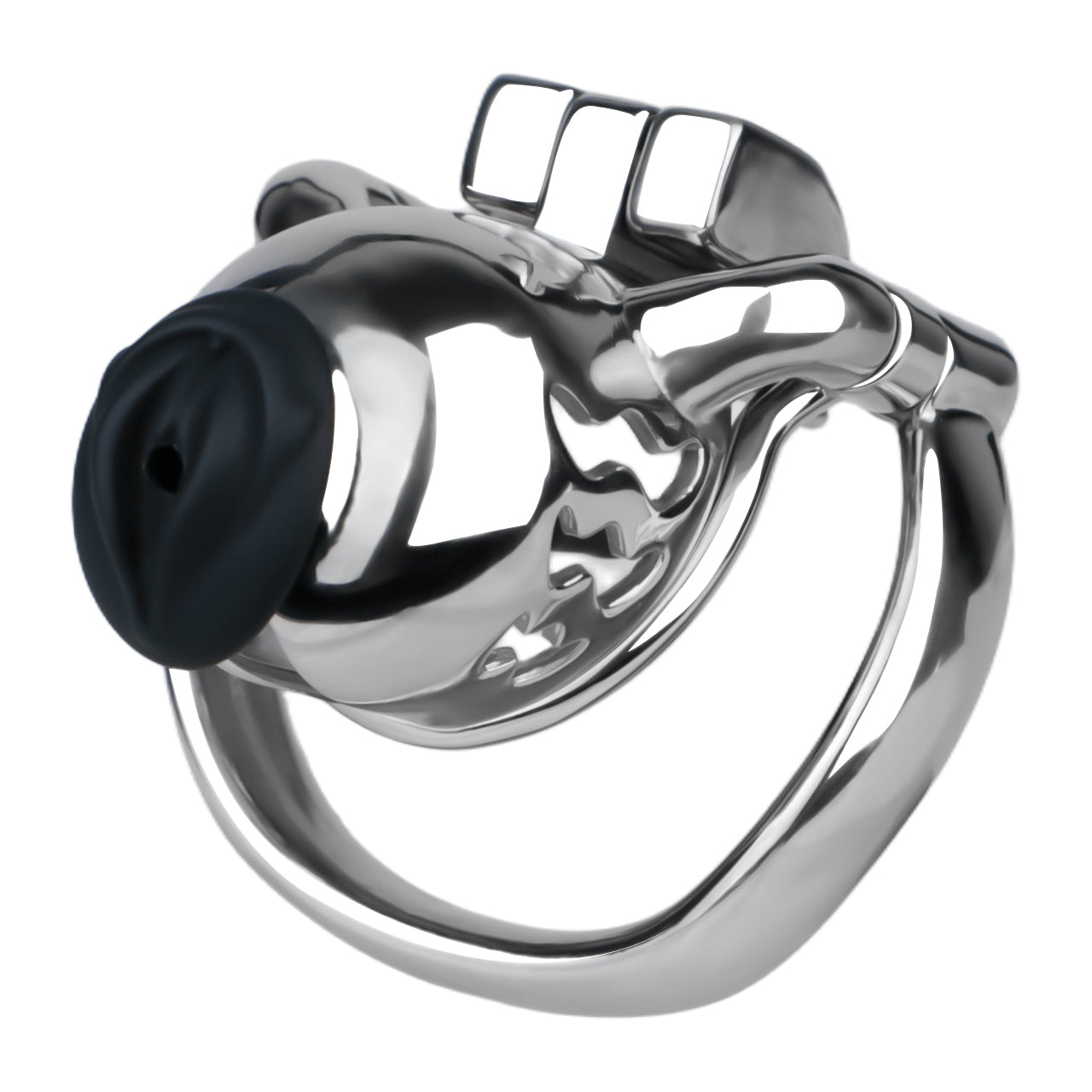 Weighted Chastity Cage Training with Silicone Catheter