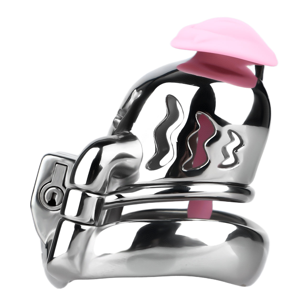 Weighted Chastity Cage Training with Silicone Catheter