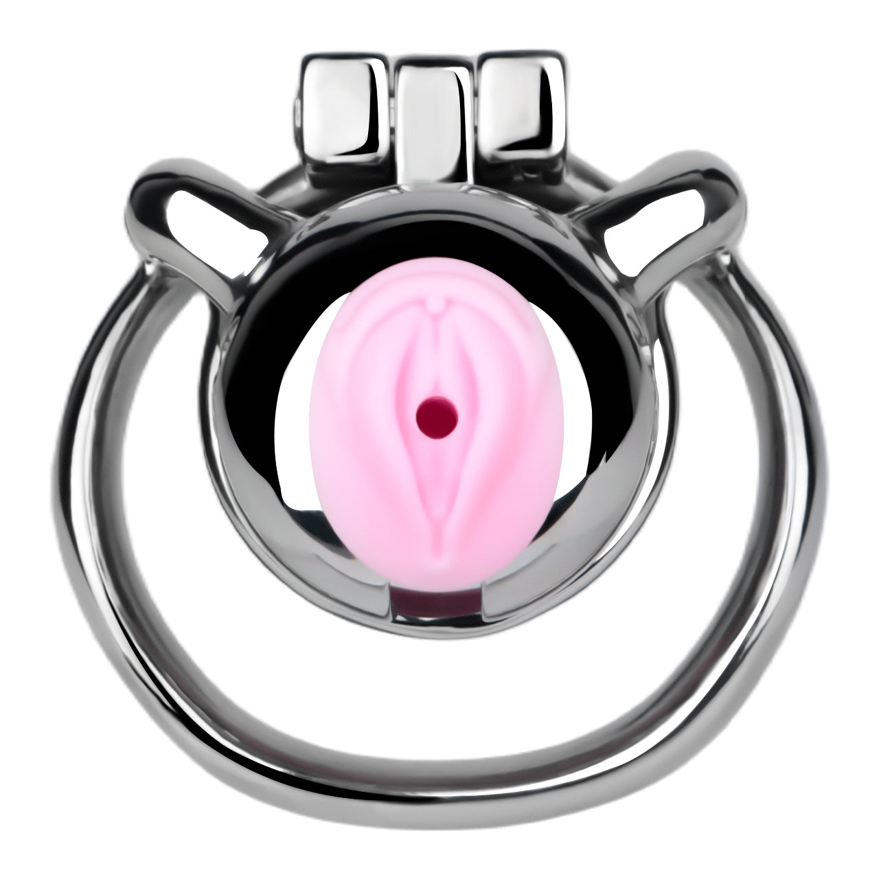 Weighted Chastity Cage Training with Silicone Catheter