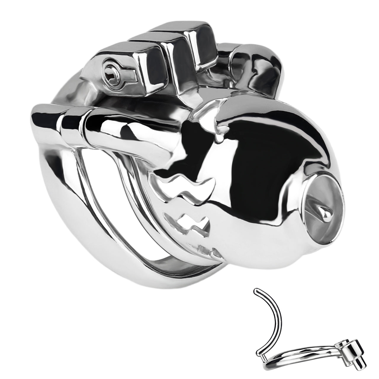 Weighted PA Chastity Cage Training