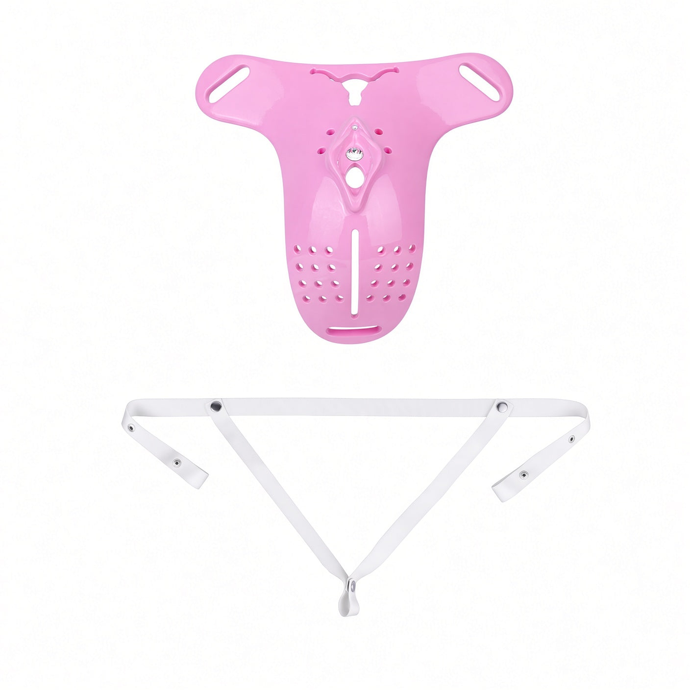 ABS Resin Wearable Chastity Plate | AS753