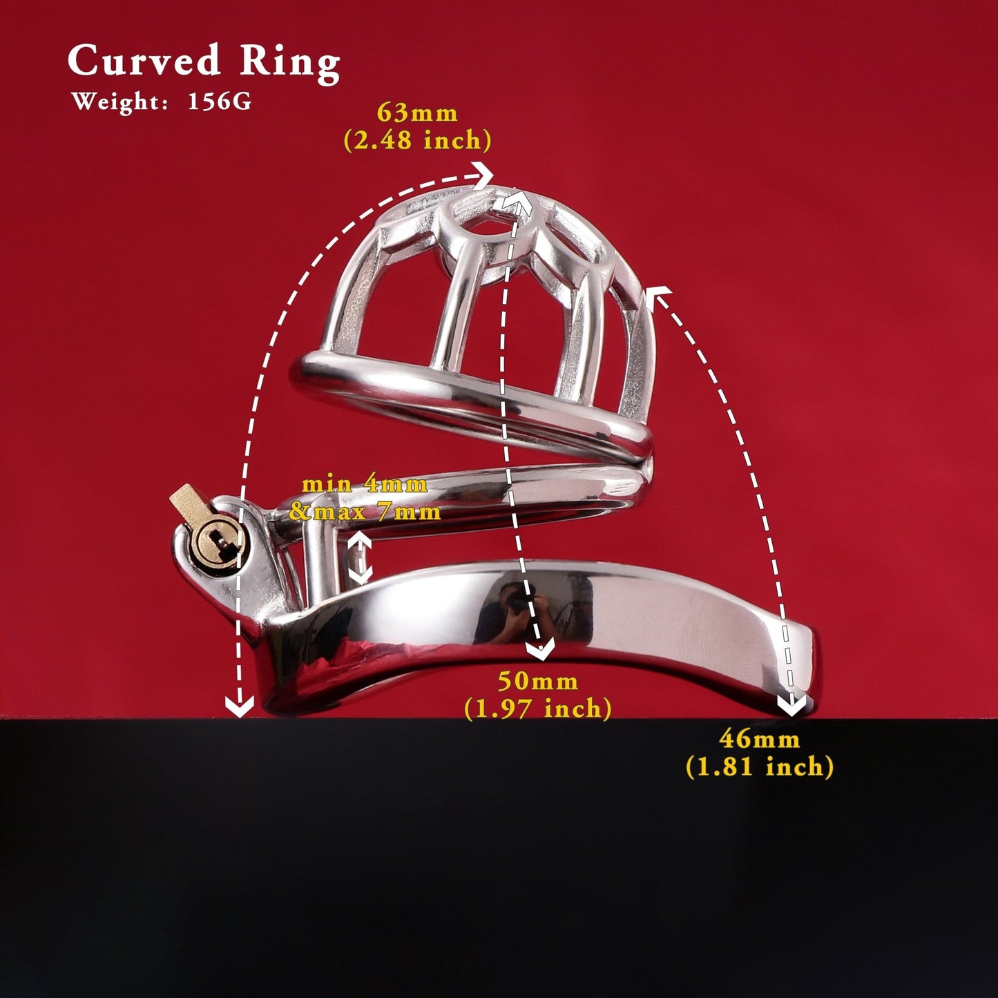 Male Chastity Device, F3001 - FRRK