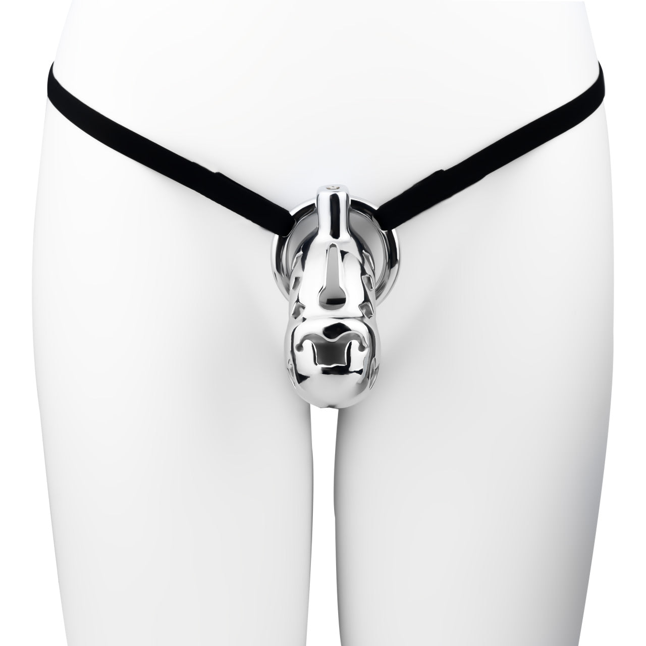 Aluminum Alloy Clown Chastity Cage