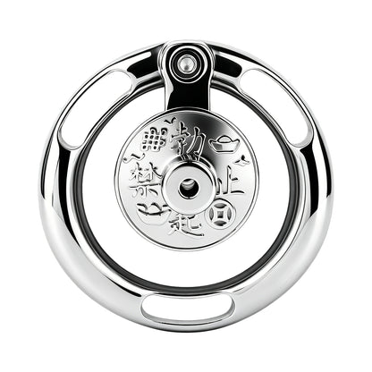 Ancient Chinese Coin Inverted Chastity Cage | F342A