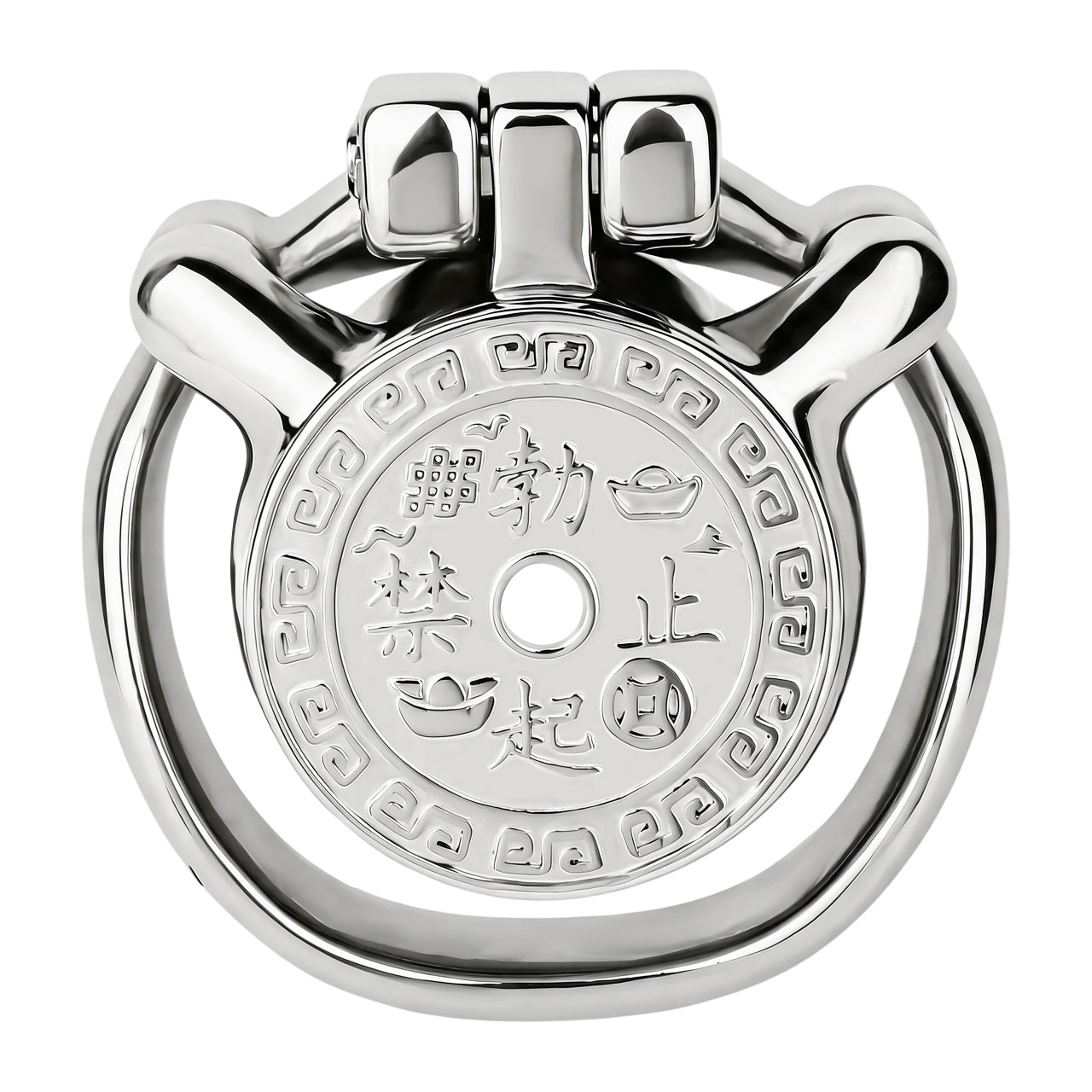 Heavy-Duty Flat Chastity Cage | F343A
