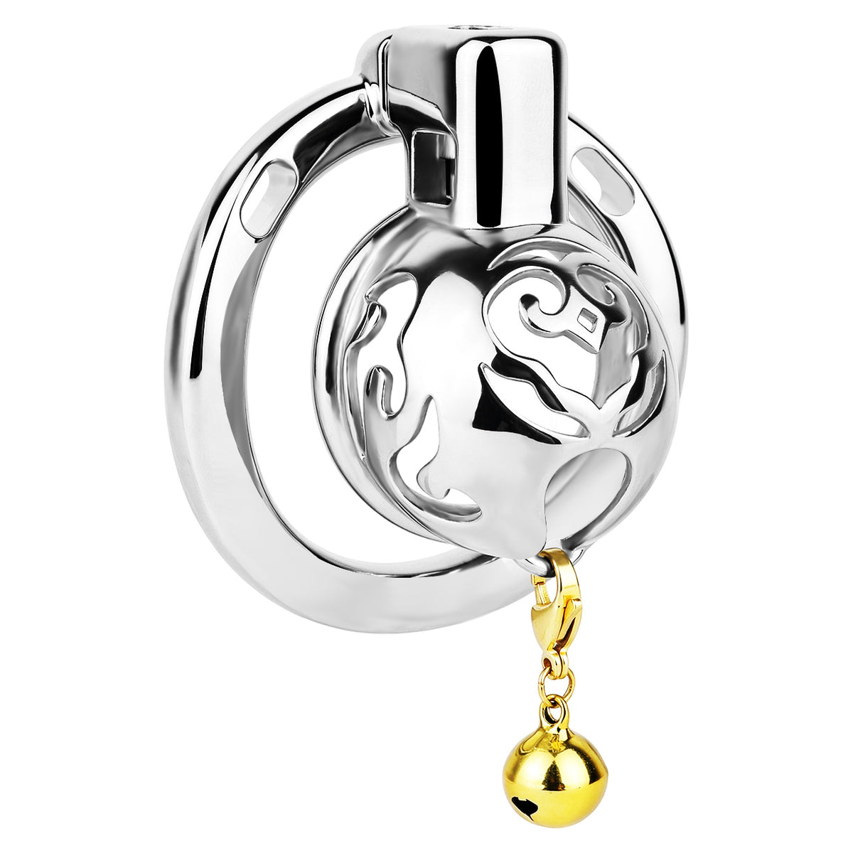 Auspicious Cloud Bell Chastity Cage | F324A