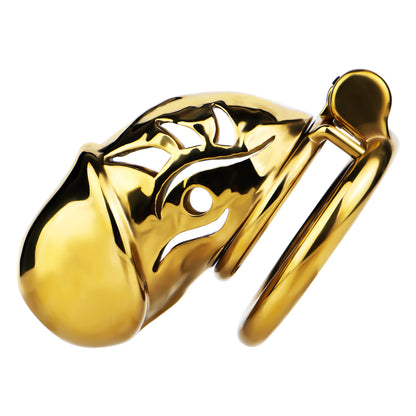 Metal Chastity Dick Locking Cage