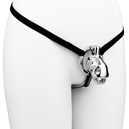 Big-Mouth Predator Aluminum Alloy Chastity Cage