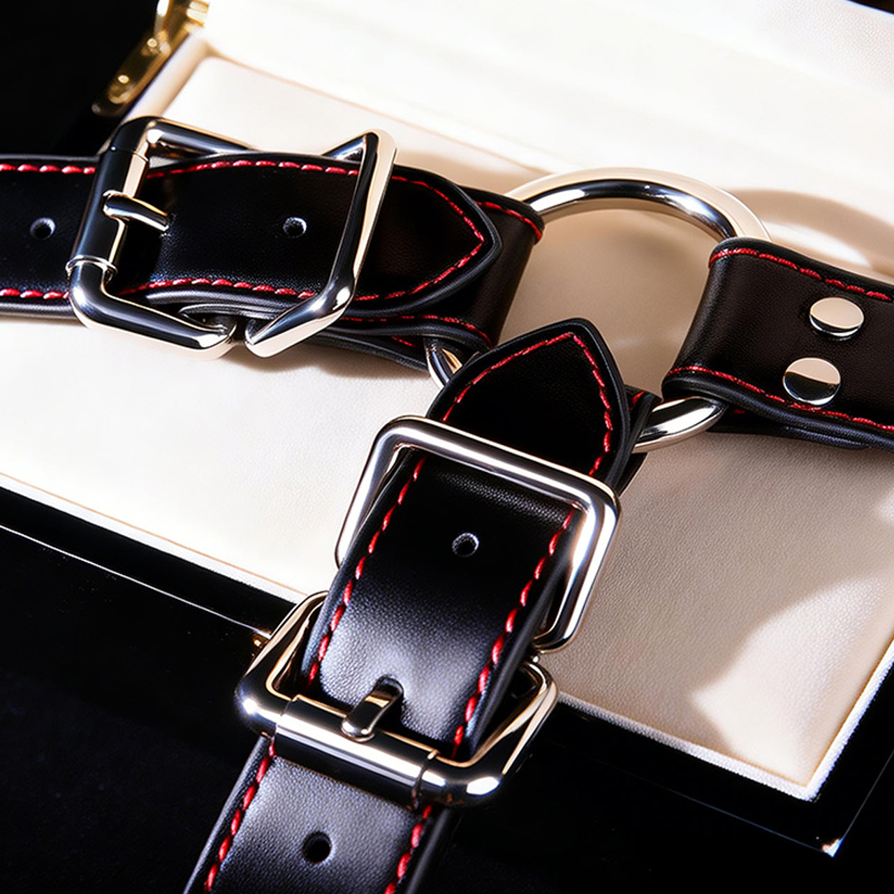 PU Leather Bondage Harness For Chastity Cage | PU11