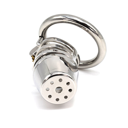 Male Lid Shower Belt Full Close Chastity Cage, F3083 - FRRK