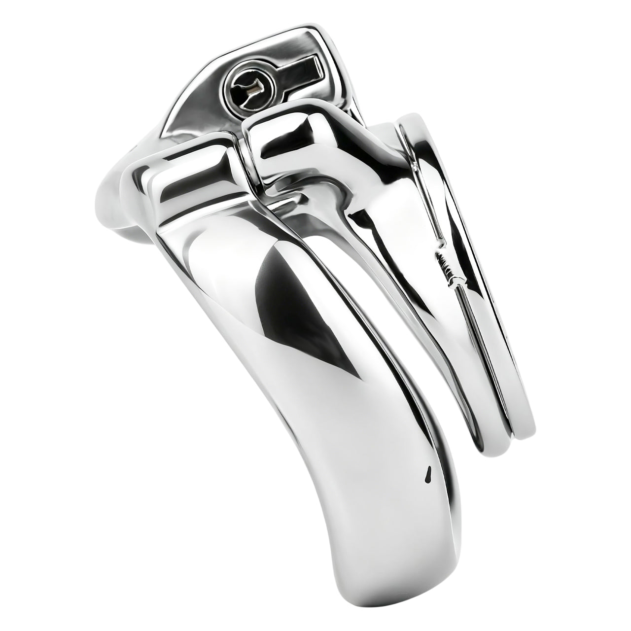 Heavy-Duty Flat Chastity Cage | F343A