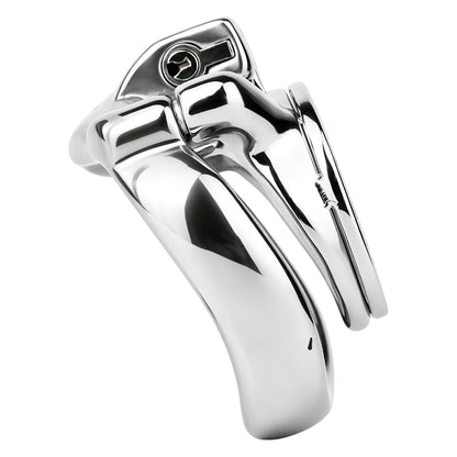Heavy-Duty Flat Chastity Cage | F343A