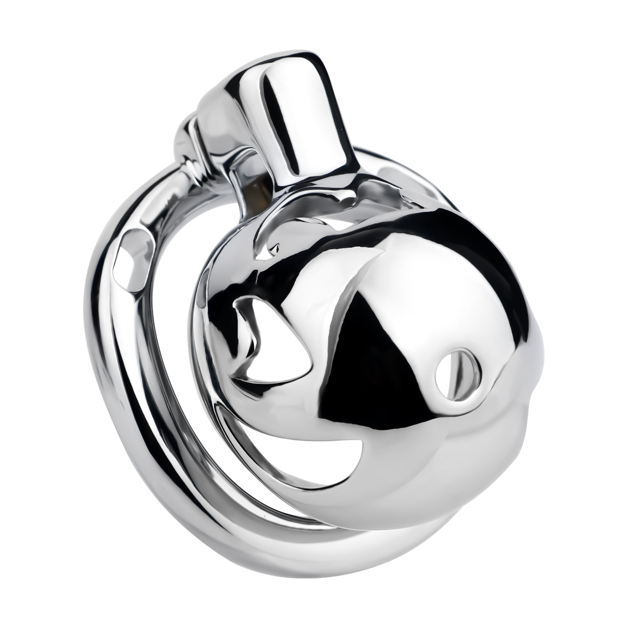 Aluminum Alloy Clown Chastity Cage
