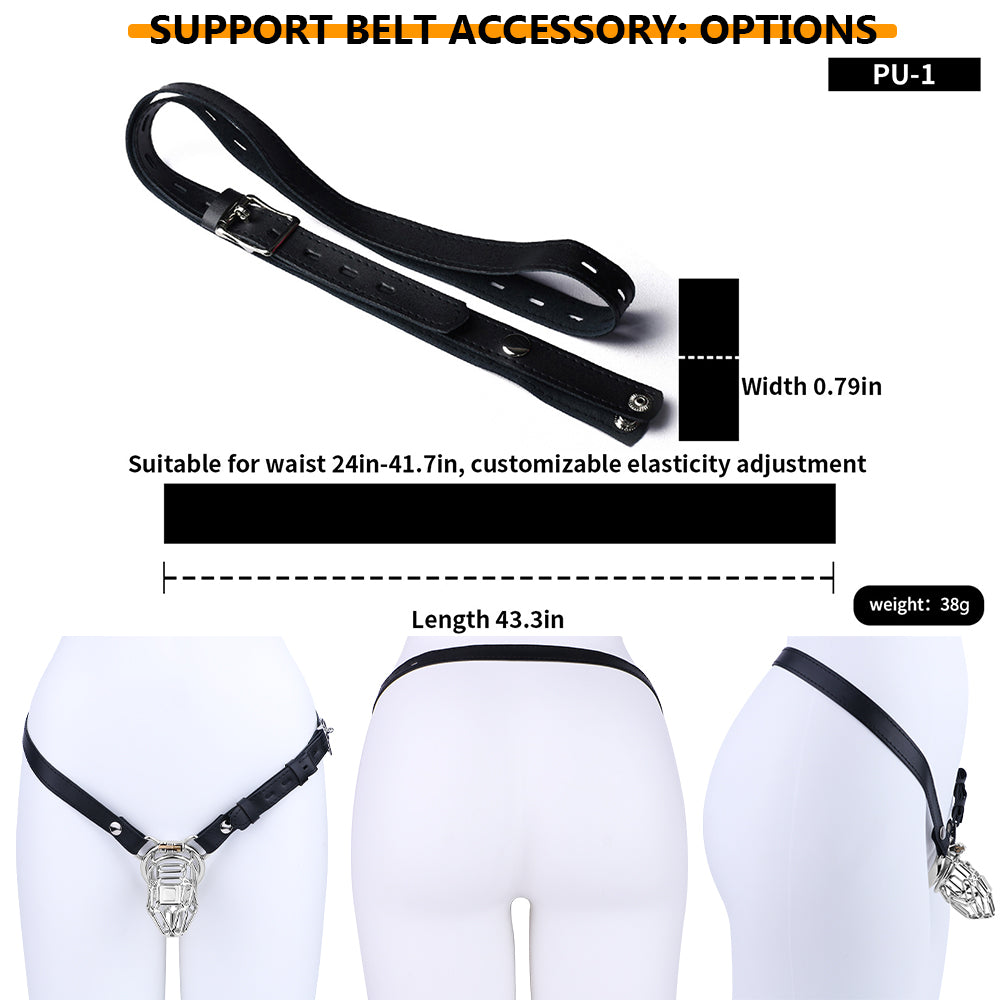 Topology Square Chastity Cage - Large Size | F318A