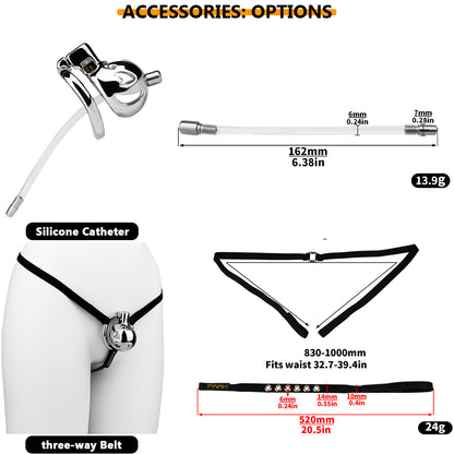 Aluminum Alloy Clown Chastity Cage