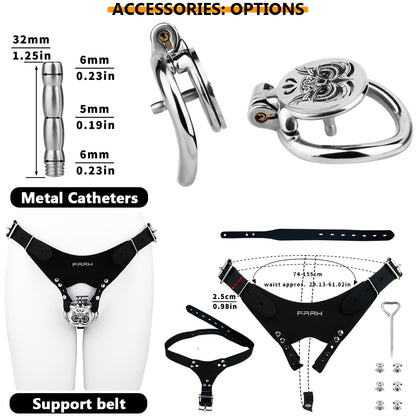 Flat Chastity Totem Cage