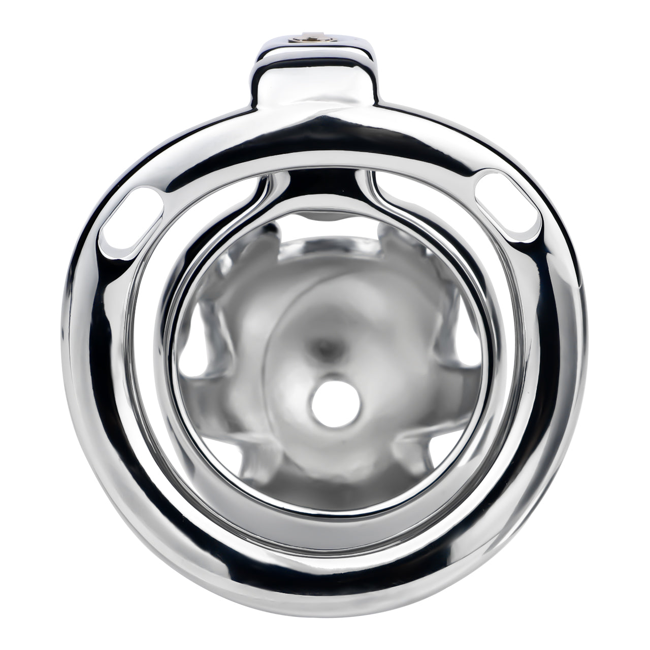 Aluminum Alloy Clown Chastity Cage