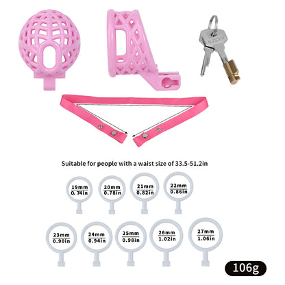 ABS Resin Shaft-Only Chastity Cage | F340A