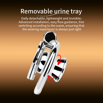 Convertible Flat & Inverted Chastity Cage | F365