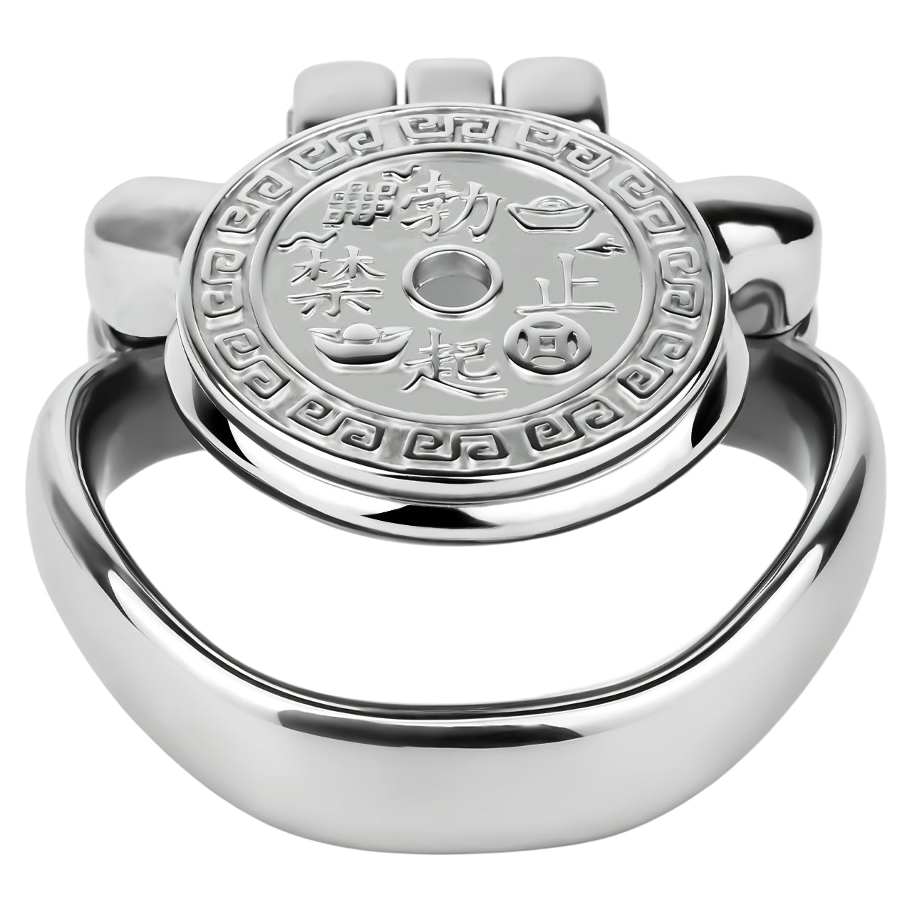 Heavy-Duty Flat Chastity Cage | F343A