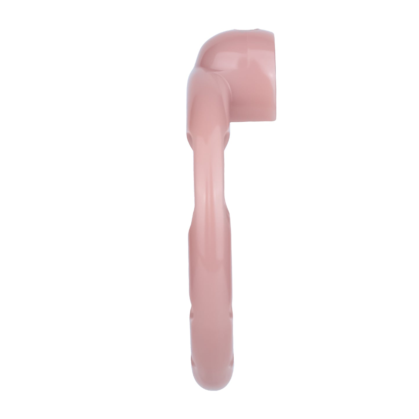 ABS Resin Realistic Dick Chastity Cage – Fully Enclosed Type AS037