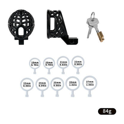 ABS Resin Shaft-Only Chastity Cage | F340A