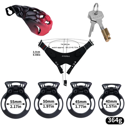 Serpent Queen Chastity Cage | F297