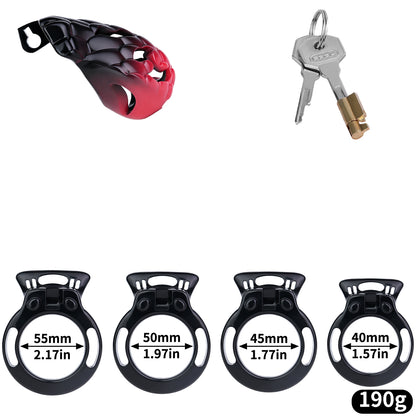Serpent Queen Chastity Cage | F297