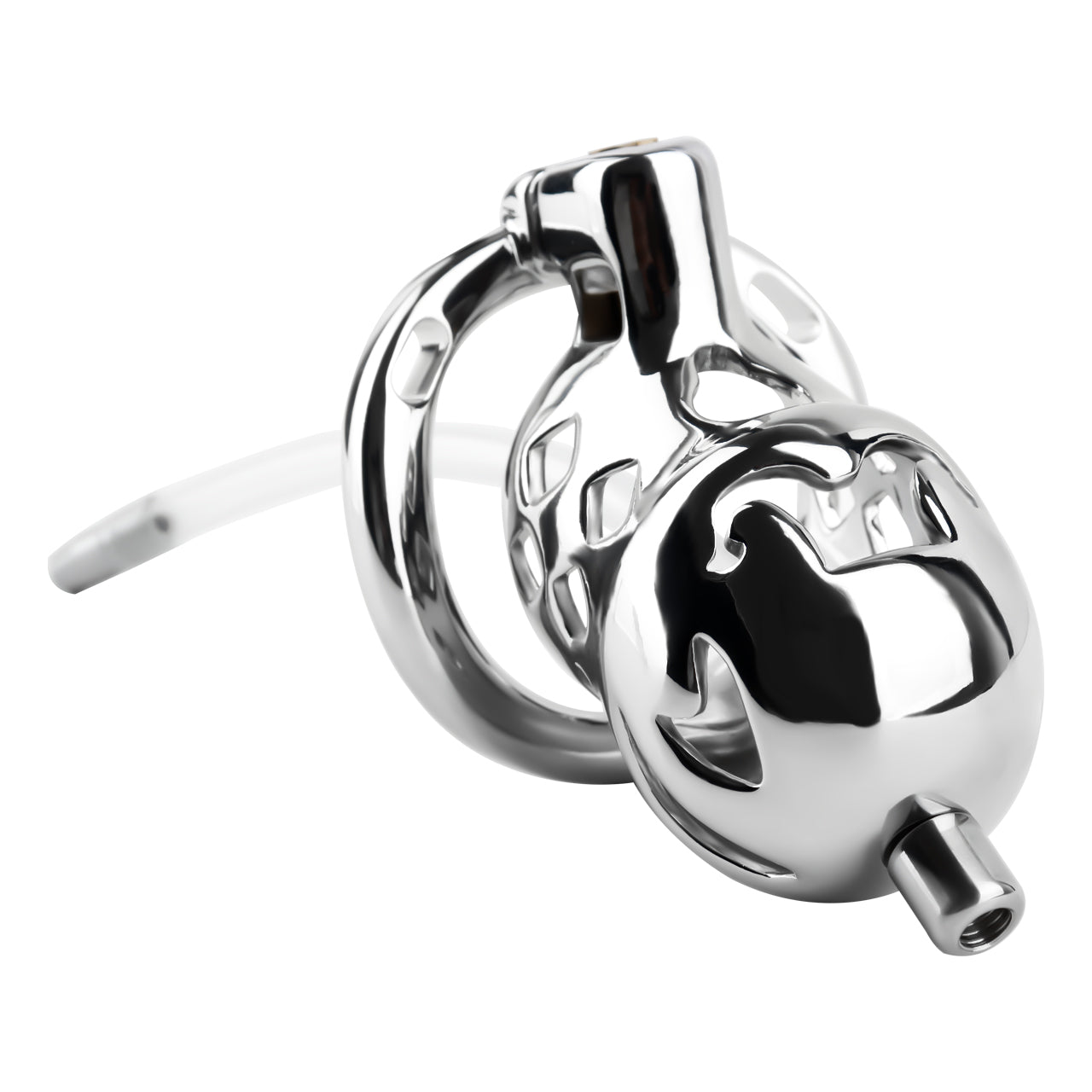 Aluminum Alloy Clown Chastity Cage 