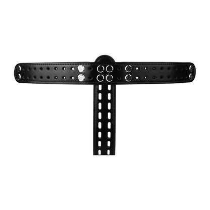 Silver Scale Lockable Harness Bondage Chastity Pants | F363A