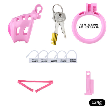 Sissy Feminization Chastity Cage