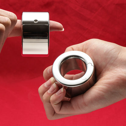 Stainless Steel Metal Ball Stretcher Lock Ring, F3154 - FRRK