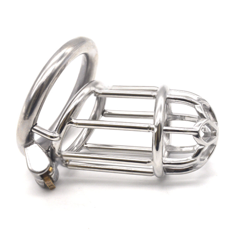 Male Chastity Full Steel Lock-Cock Penis Cage, F3010 - FRRK