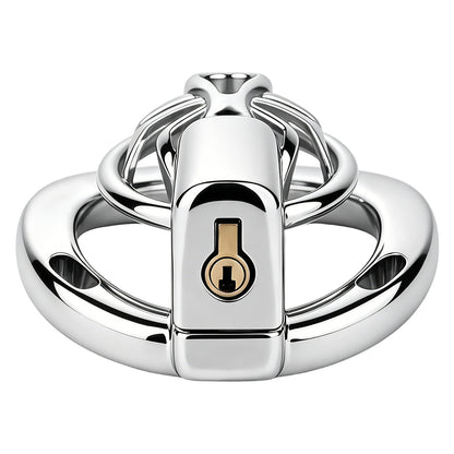 Night Silver Spider Chastity Cage | F328A