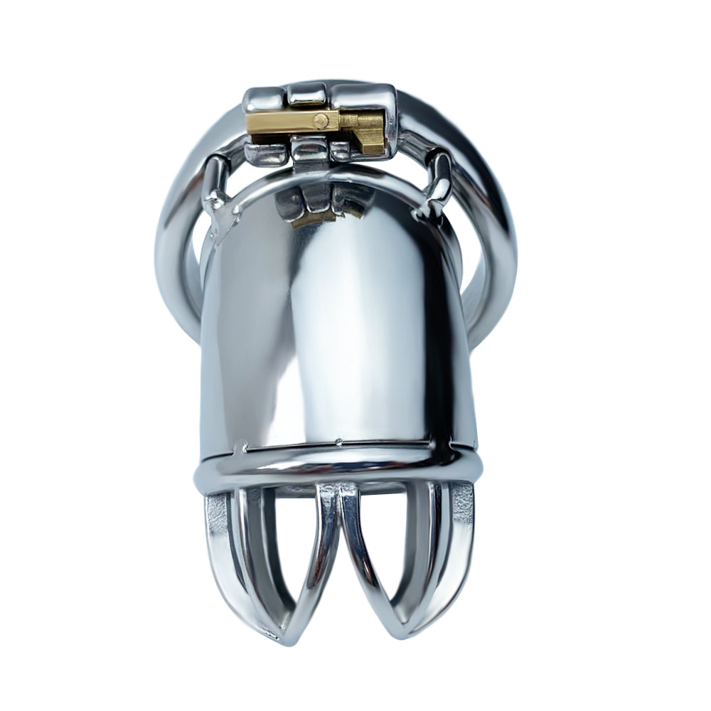 Male Chastity Cage Front Half-Moon Opening, F3095 - FRRK