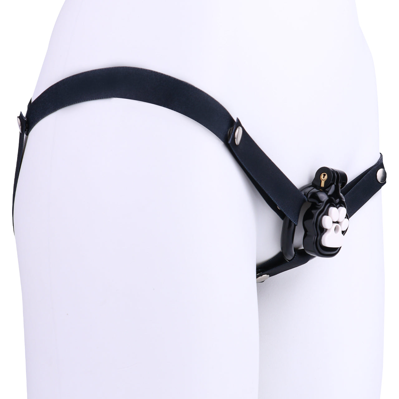 Kawaii Cat Paw Flat Chastity Cage