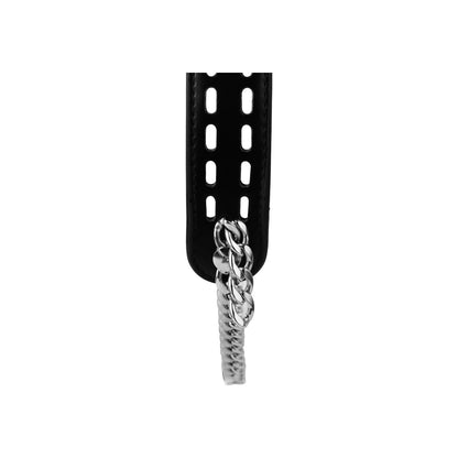 Silver Scale Lockable Harness Bondage Chastity Pants | F363A