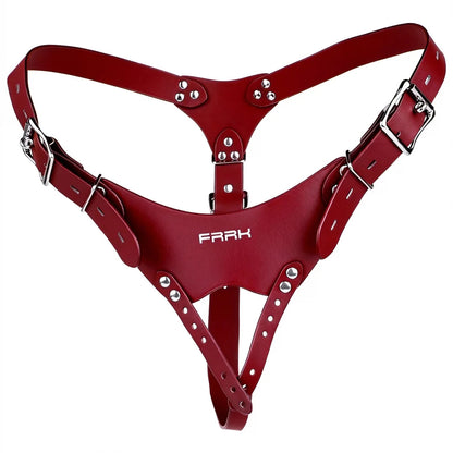 FRRK Leather Chastity Support Strap