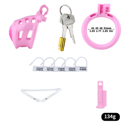 Sissy Feminization Chastity Cage
