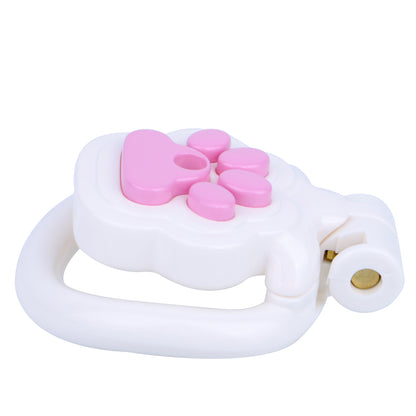 Kawaii Cat Paw Flat Chastity Cage
