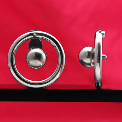 Negative Ball Flat Chastity Cage, F3110 - FRRK