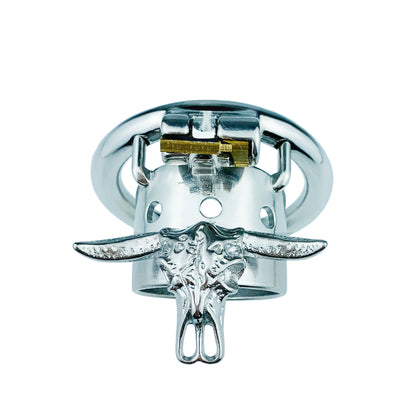 Bull Head Skeleton Male Chastity Cage, F3087 - FRRK