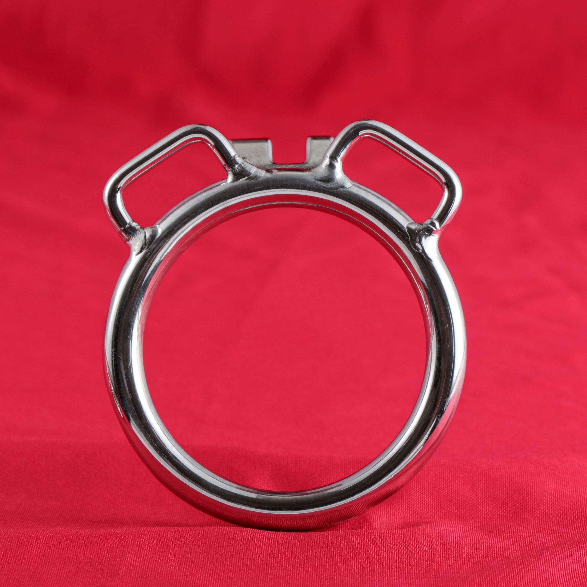 Base Rings for FRRK Chastity Cage (With Ears & Hook) That Fit Internal Side Slide Lock System Only, K03 - FRRK