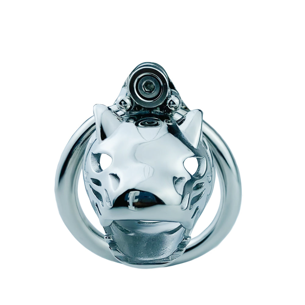Allen Wrench Locks Leopard Chastity Cage, F3143 - FRRK